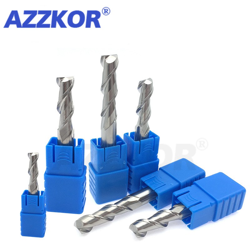 Milling Cutter Alloy Coating Tungsten Steel Tool By Aluminum Cnc Maching 2 Blade Endmills Top Milling Cutter Wood Milling Cutter