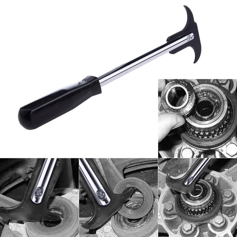 Seal Puller Hand Tools Remove Grease Twin Hooks Oil Seals Auto Tool Extractor Mechanics Accessory