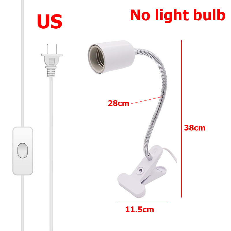 UVA + UVB 3,0 juego de lámparas para reptiles portalámparas con Clip bombilla termómetro higrómetro tortuga lagarto luz solar luz de calor para tomar el sol: SCARLET