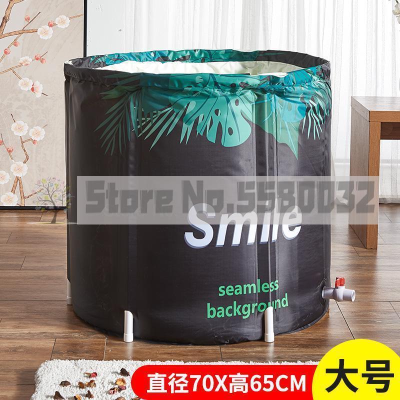 Household Folding Bath Barrel Bath Barrel Adult Bath Barrel Bath Barrel Bath Barrel Thicker Bath Barrel Bath Artifact: same as picture 6