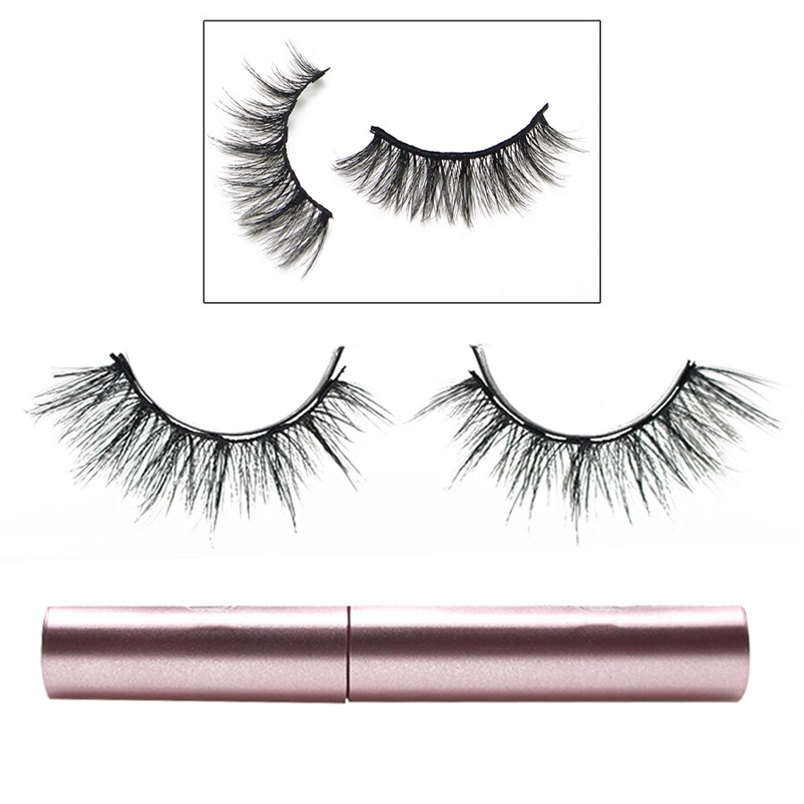 Set di ciglia magnetiche 3D impermeabile duraturo Eyeliner magnetico naturale magnete ciglia estensione trucco Kit ciglia finte: SA121