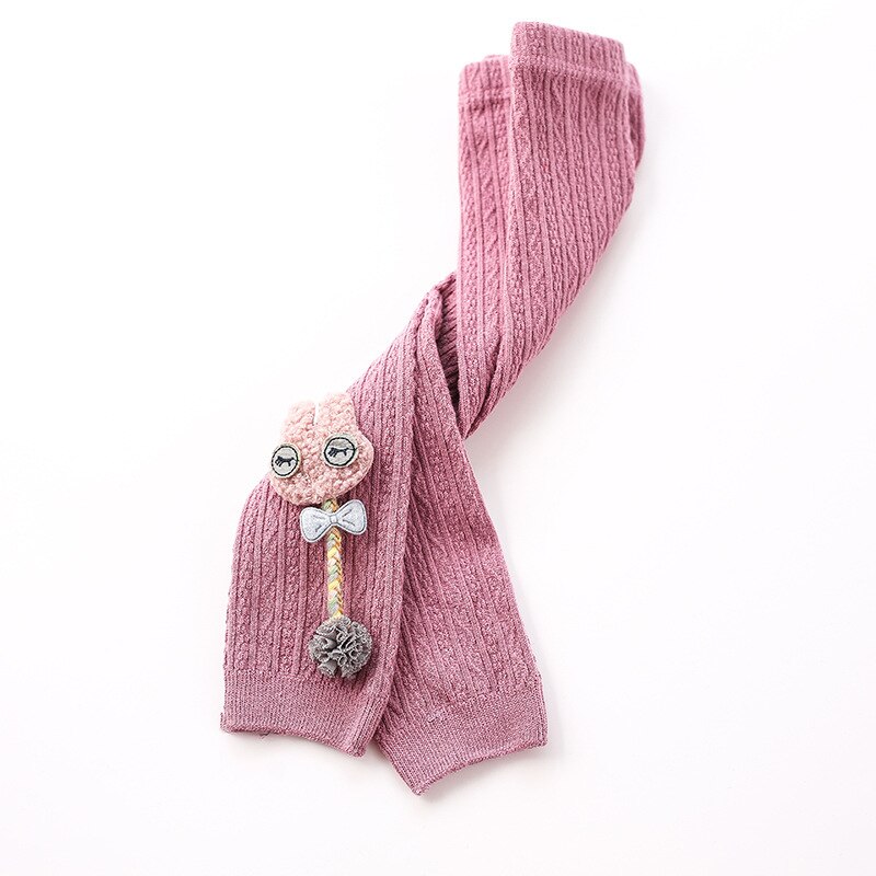 Baby Herfst Winter Panty Baby Peuter Kid Meisje Geribbelde Kousen Katoen Warm Panty Solid Candy Kleur Strakke 0-5Y: Light Purple / 1-2Y