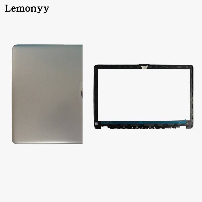 Laptop shell for HP 15-DA 15-DB 15-da0012dx 15-da0014dx 15-da0061nr LCD TOP cover/LCD Front bezel/Hinges/Hinges cover: Silver and B