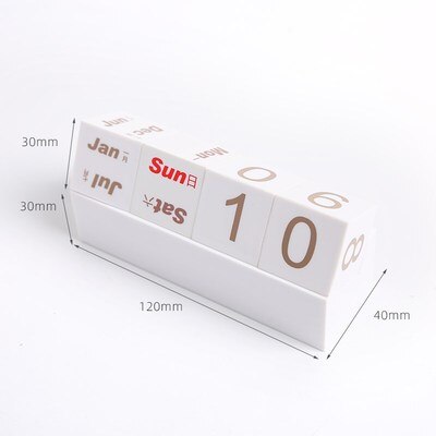 Kontor vintage hjemme kalender multi-funktion mobiltelefon holder ornamenter diy flip studie dekoration: Jeg