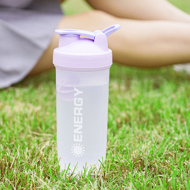 Botella agitadora clásica de bucle, 700ml, perfecta, portátil para exteriores THIN889