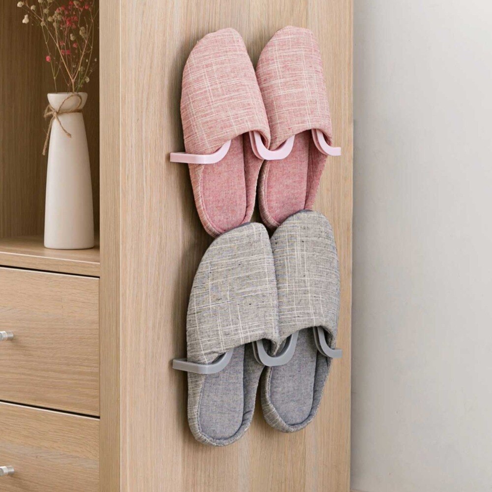 OTHERHOUSE naścienny stojak na buty uchwyt wiszący Organizer na obuwie wieszak kapcie ociekacz robić przechowywania półka Organizer łazienkowy