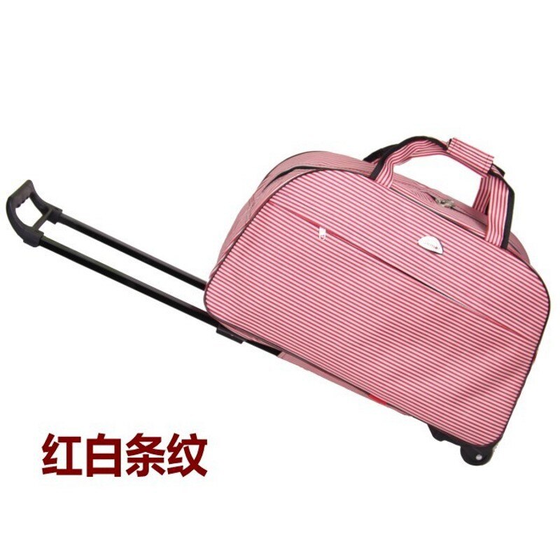 Rolling Suitcase Waterproof air Bag Lady Style Thickening Rolling Suitcase Trolley Luggage Case Travel Luggage With Wheels: design 9