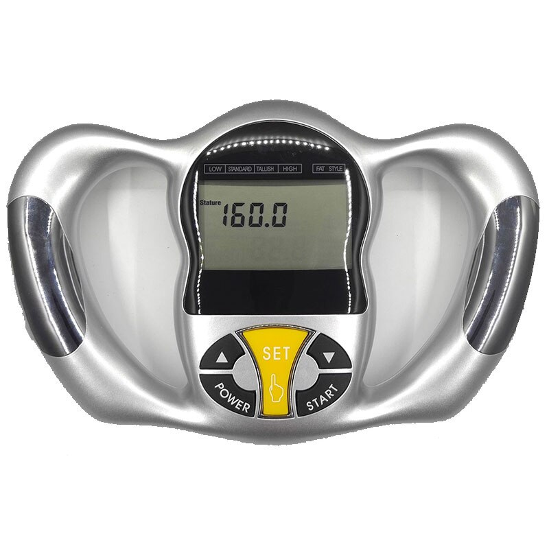 Handheld Lichaamsvet Meter Bmi Test Lcd-scherm Gezondheid Vet Analyzer Monitor