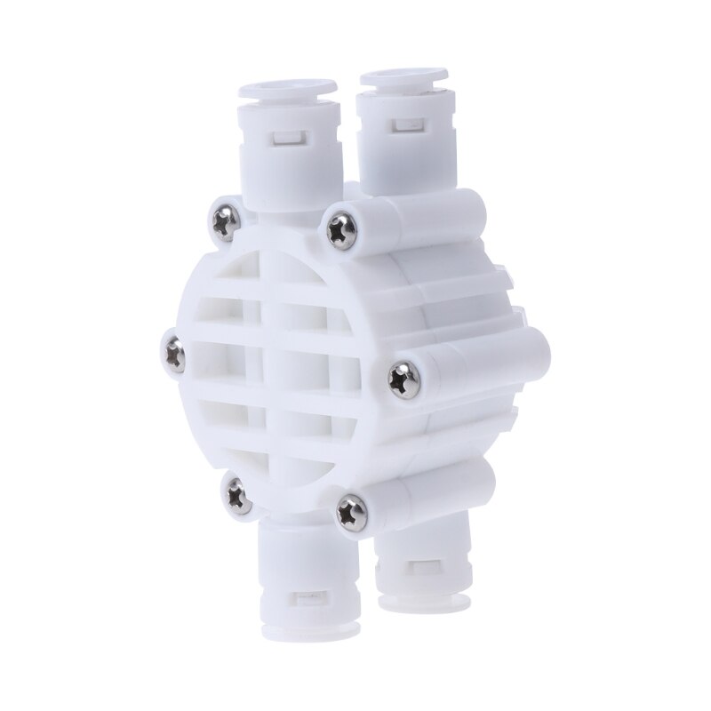 Vanne d'arrêt automatique 4 voies 1/4 ports pour système de filtre à eau par osmose inverse RO