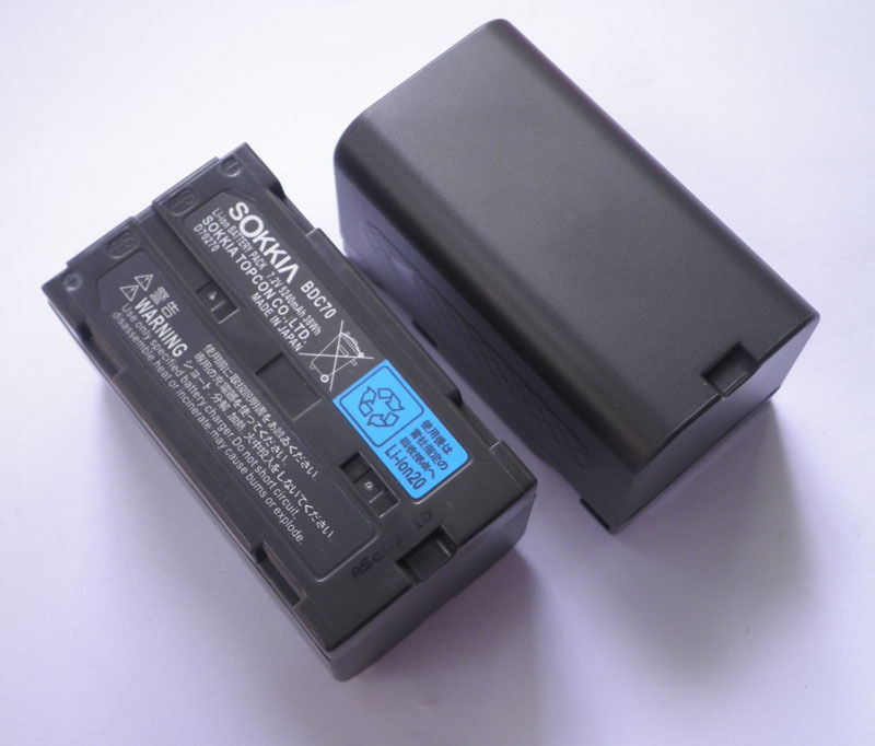 NEUE SOKKIA BDC70 Li-Ion batterie 7,2 V 5240 mAh FÜR Gesamt Bahnhof und GPS