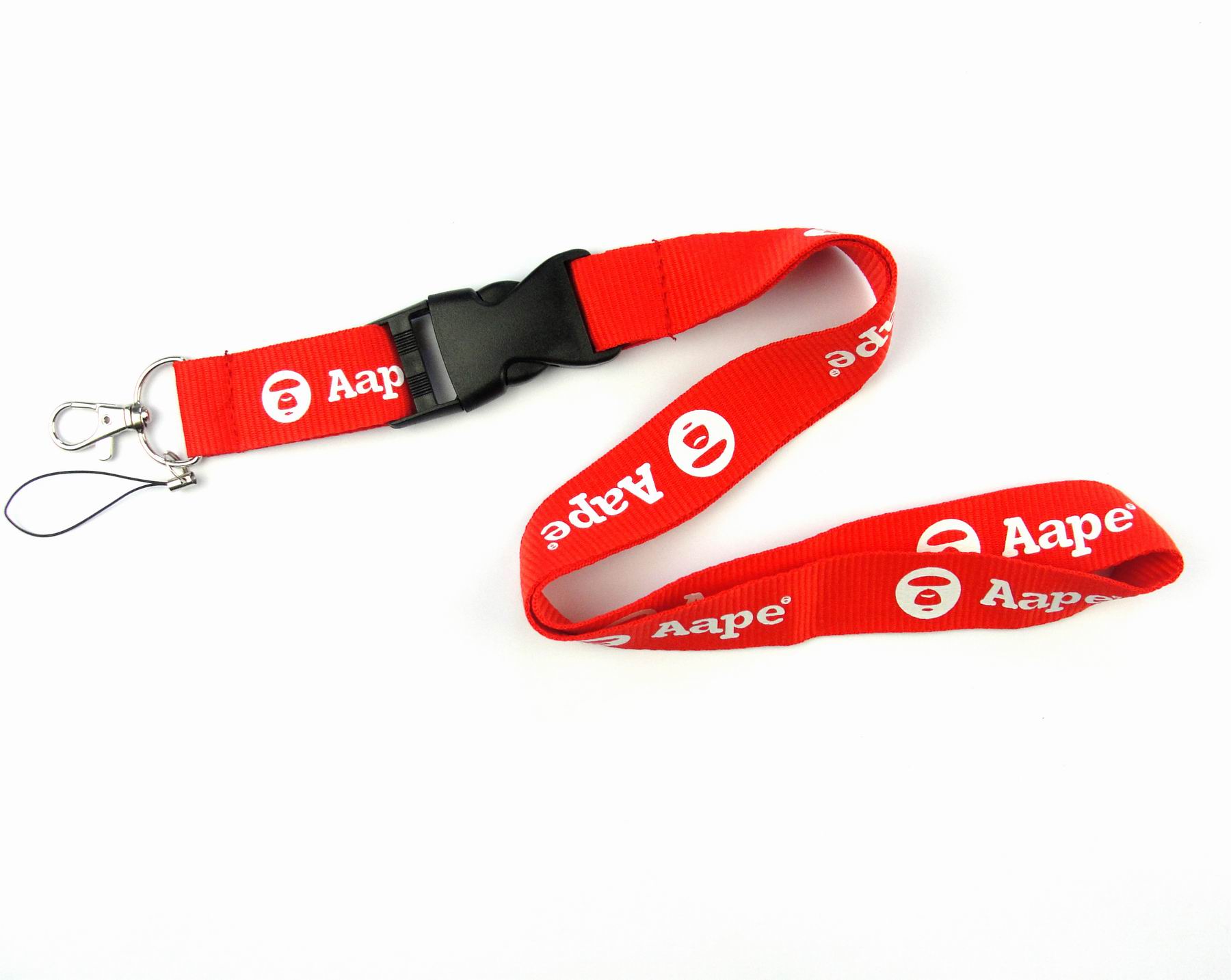 trendy brand mobile phone lanyard, keychain sling, work ID neckband, mobile phone anti-lost anti sling: C