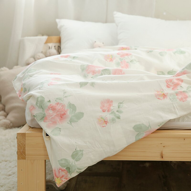 Amerikaanse Tuin Handvat Katoen Twill Laken, Dekbedovertrek, Kussensloop Vier Stukken Van Diy Katoen Stof