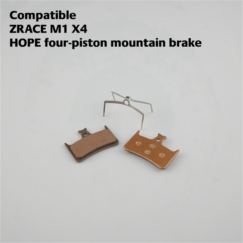 ZRACE M1 X2/X4/BR-002/BR-005 Brake Metal Pads,Ice tech,Cooling Brake Pads,TCE-TECH,Compatible with J02A/J03C/J04C/hope: Yellow