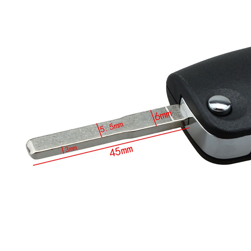 3 Buttonss Remote Flip Folding Autosleutel Fob Shell Cover Voor Ford Focus Mondeo