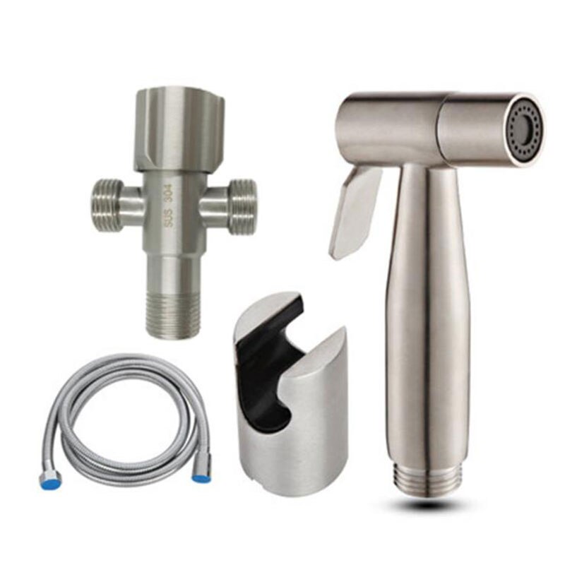 Premium Stainless Steel Bathroom Handheld Bidet Toilet Sprayer - Sprayer Best Used for Personal Hygiene and Potty Toilet: C