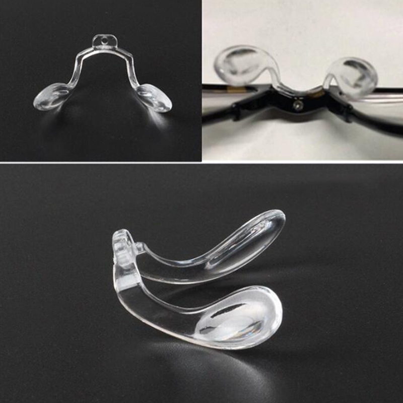 2 stk silikone skridsikre briller næseunderlag u-formet næseunderlag til briller solbriller glas briller tilbehør til briller