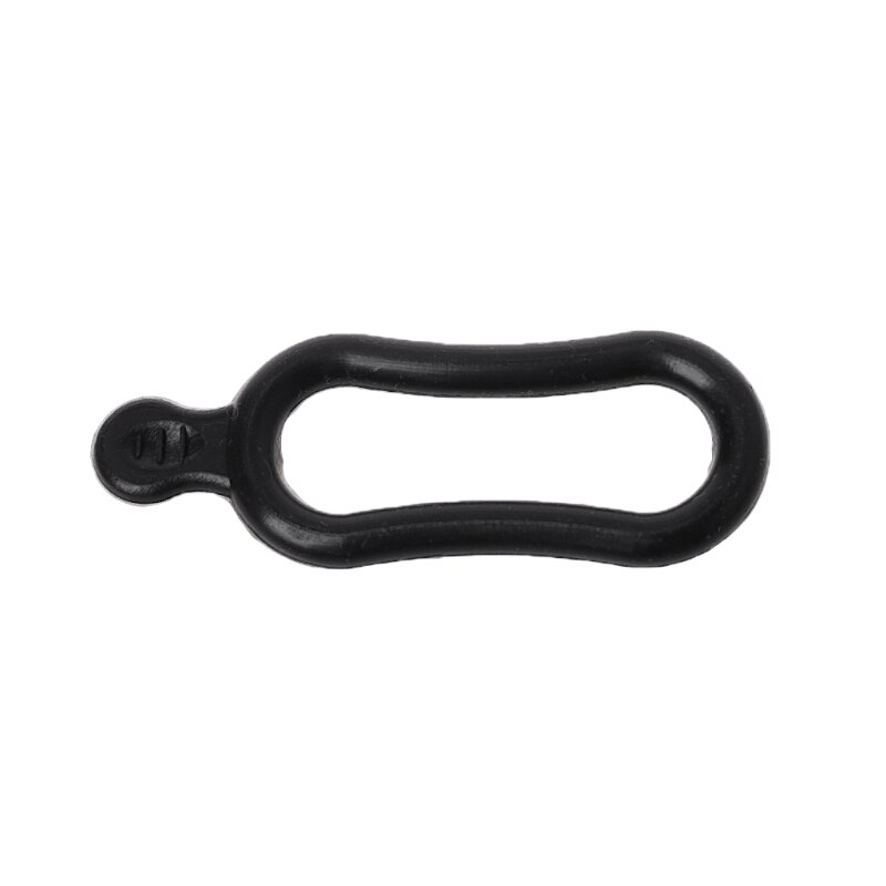 haut vélo lumière lampe support de montage cadre élastique sangle LED tête lumière caoutchouc anneaux: S