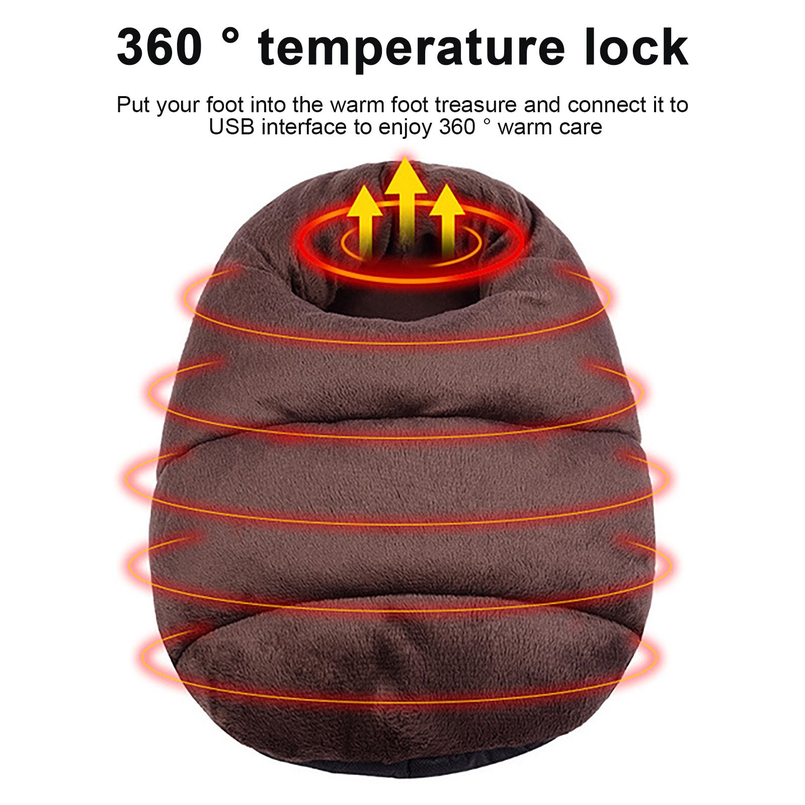 Foot Warmer USB Electric Heating Foot Warmer Winter Foot Warmer calentador de pies стельки с подогревом