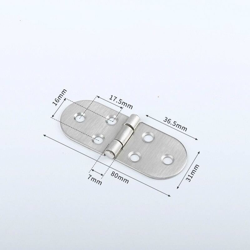 Stainless steel flap hinge cabinet door dining table hinges butterfly shaped flap furniture hardware accessories hing