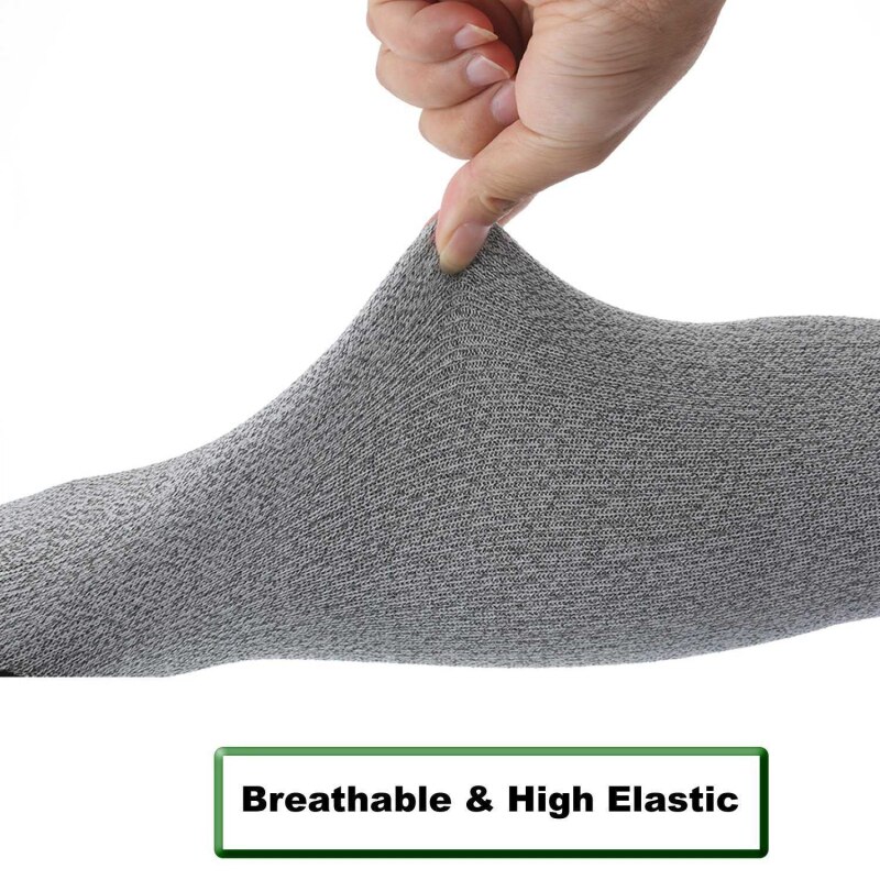 Outdoor Work Safety Arm Sleeve Guard Knife Proof Cut-Resistant Gloves（）