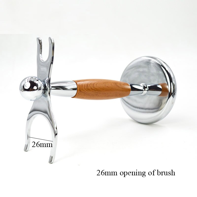 Nyeste barberkost barberskraber dryp stativ barberingsholder til barberkost og barberskraber: 26mm