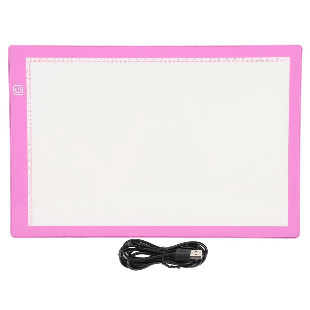 LED Light Board A4 Brightness Artcraft Tracing Light Digital Graphics Tablet Eyesight-protected for Drawing Tablets