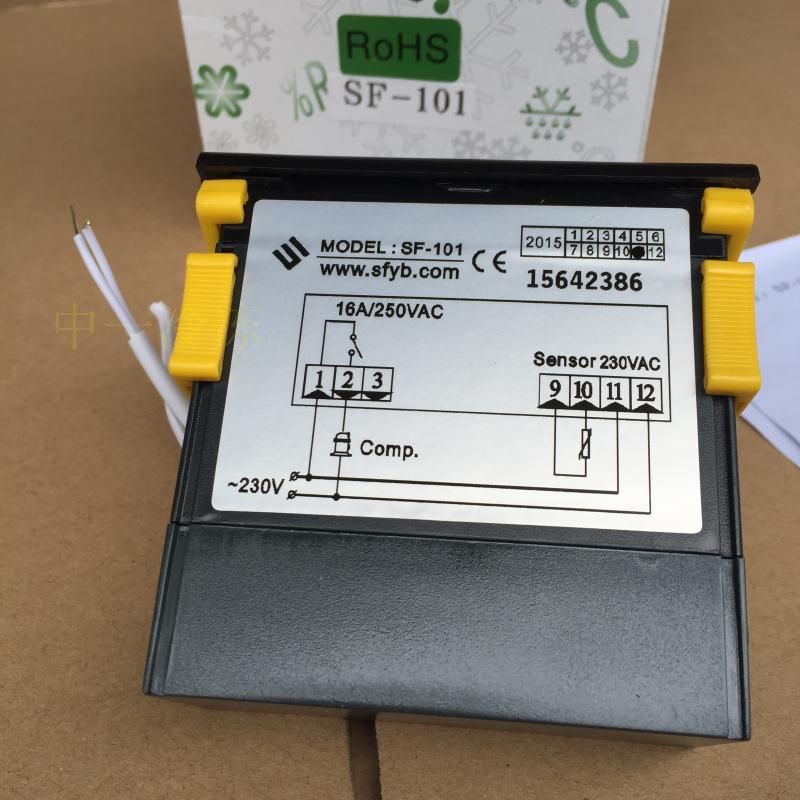 sf101 Shangfang Thermostat Cake Cabinet Freezer Temperature Controller Drink Display Control Refrigerator Freezer