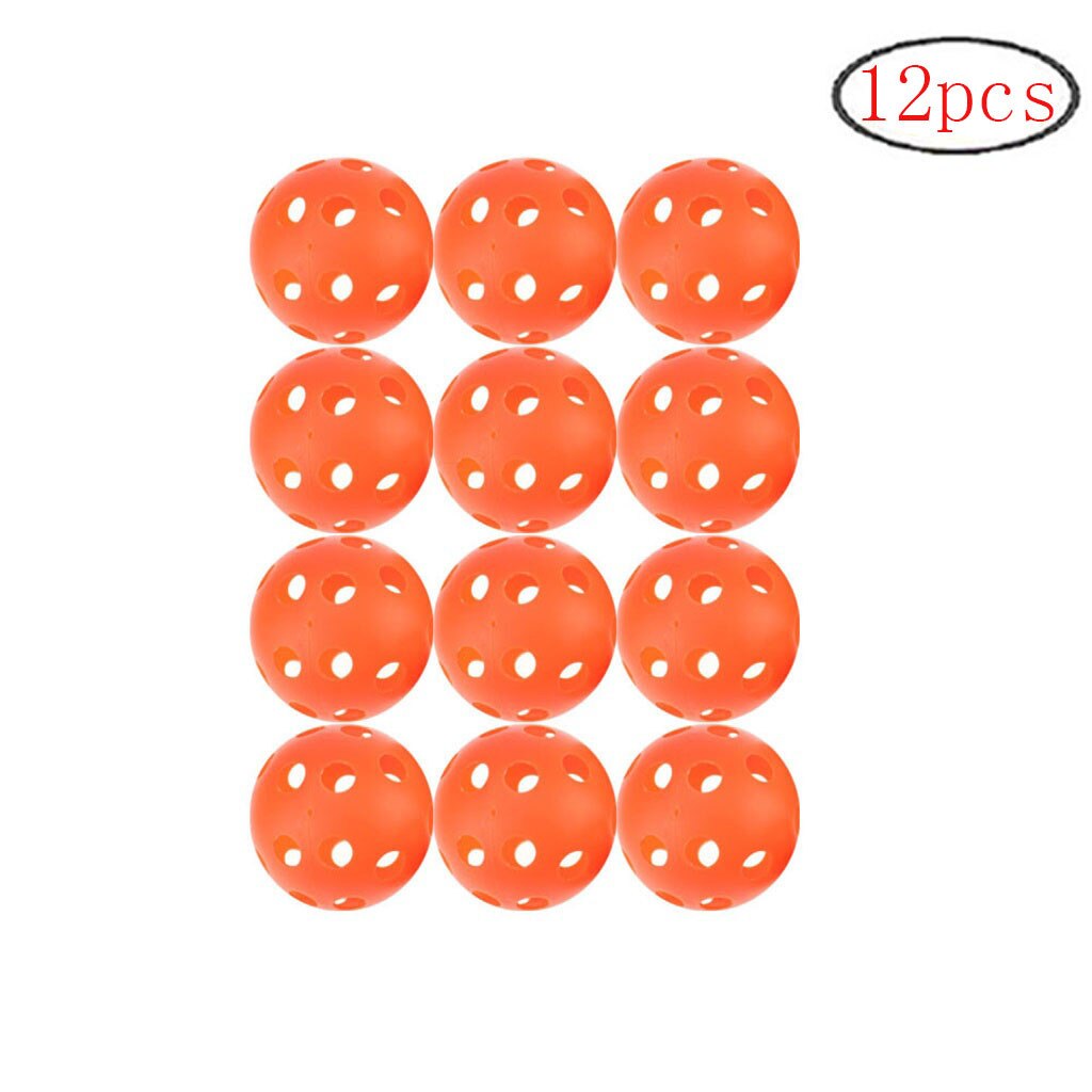 Gat Bal Poly Plastic Baseball Praktijk Training Voor Raken Batting Bay # P3: Oranje