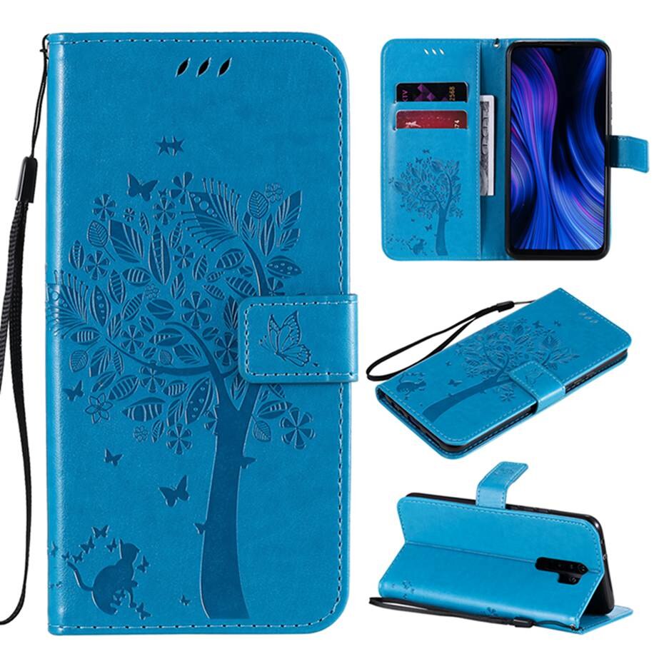 Redmi 9 hoesje siliconen tpu leren portemonnee flip case voor xiaomi redmi 9 hoesje telefoonhoesje voor xiaomi redmi 9 hoesje funda