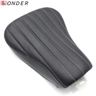 Cojín de cuero para asiento individual, para Harley Sportster Forty Eight XL XL1200 XL 883 72 48 2004: Front 5