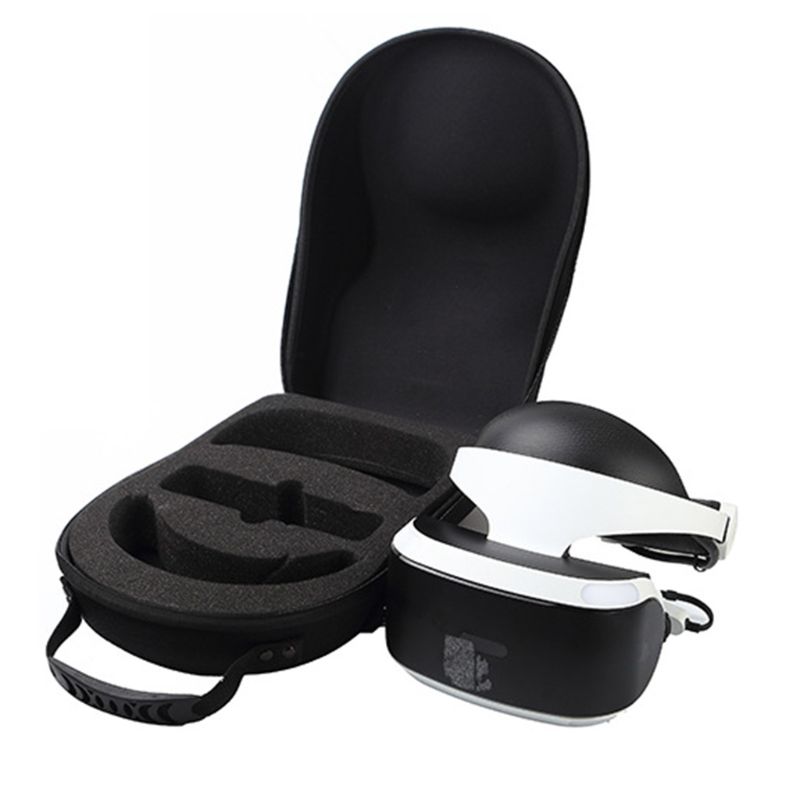 Bolsa de almacenamiento dura, funda protectora EVA, Estuche de transporte de viaje para Sony Playstation 4, PS4 VR(PSVR), auriculares de realidad Virtual