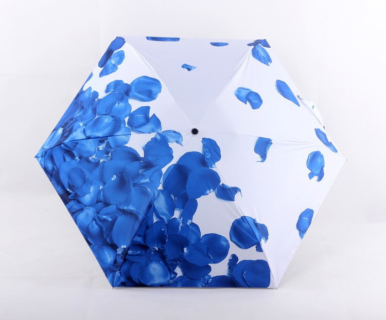 YADA Ins Flower Petal Pattern 5-Folding Rainy Mini... – Grandado