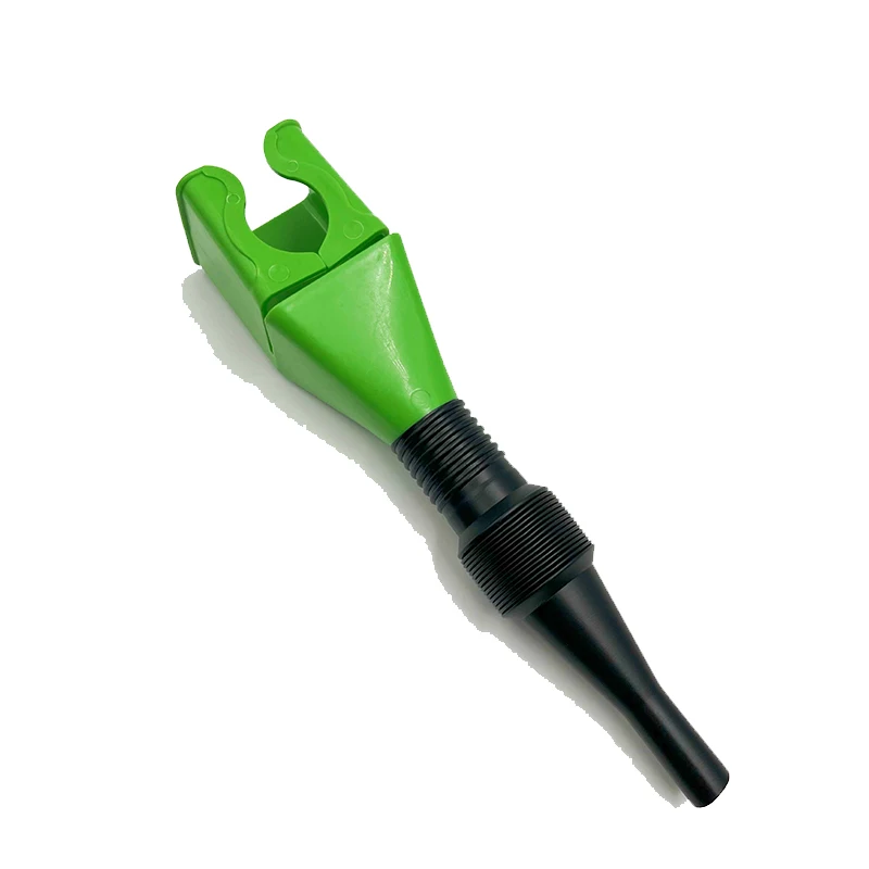 Embudo de aceite de motor de gasolina para repostaje de motocicleta y coche, herramienta de transferencia de filtro, embudo de aceite para cambio de aceite, Accesorios Para automóvil: Gris