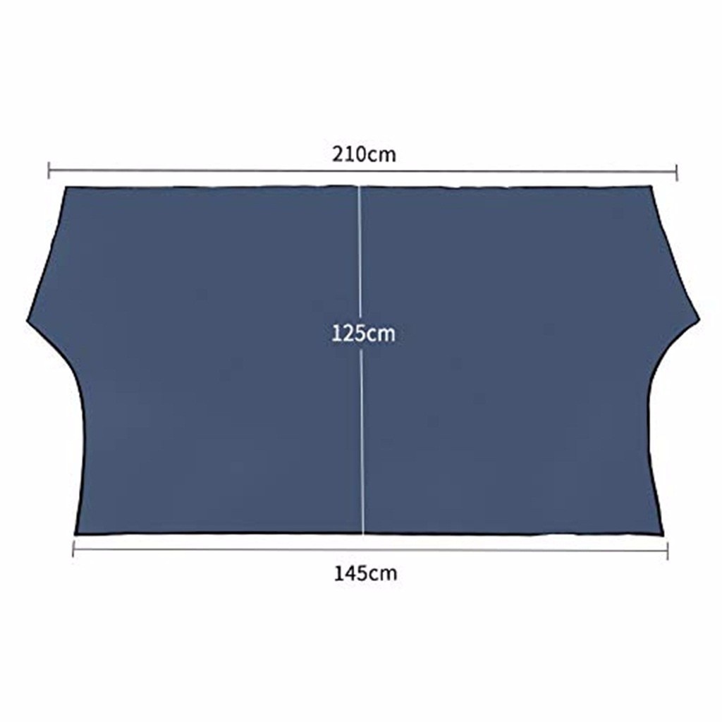 Automobile Magnetic Sunshade Cover Car Windshield Snow Sun Shade Waterproof Protector Cover Car Front Windscreen Cover