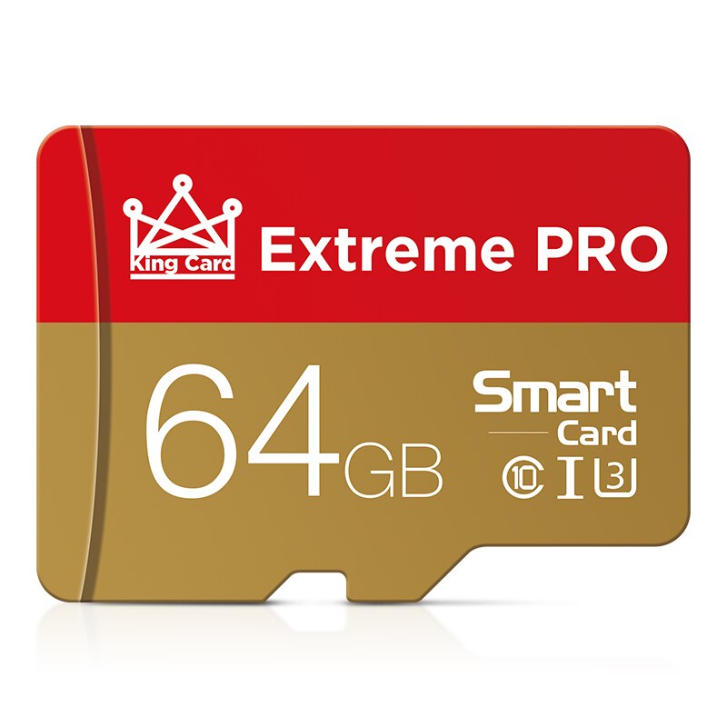 Micro Sd-kaart 16Gb 32Gb 64Gb 128Gb Geheugenkaart C10 Mini Sd-kaart Cartao De Memoria sdhc Sdxc Tf Kaart Met Sd Adapter: 64GB