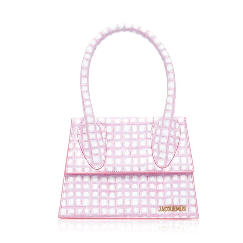 Fabriek Directe Verkoop Niche Tas Jacouems Mini Handtas Schouder Le Chiquito Lattice Lederen Tas