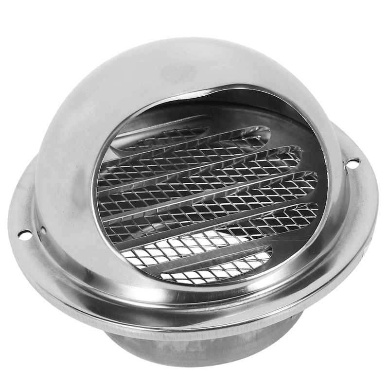 Stainless Steel Ventilation Wall Air Vent Exhaust Extractor Ducting