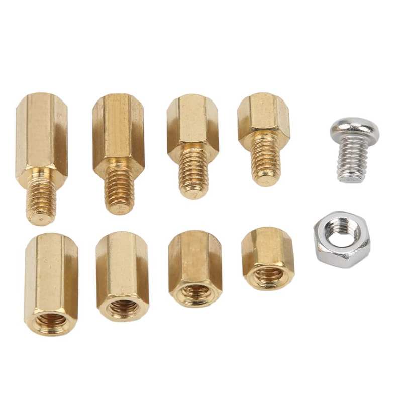 threaded insert stainless wire sleeve insert Brass Hex Standoff Spacer Pillar Single and Double Position Industrial