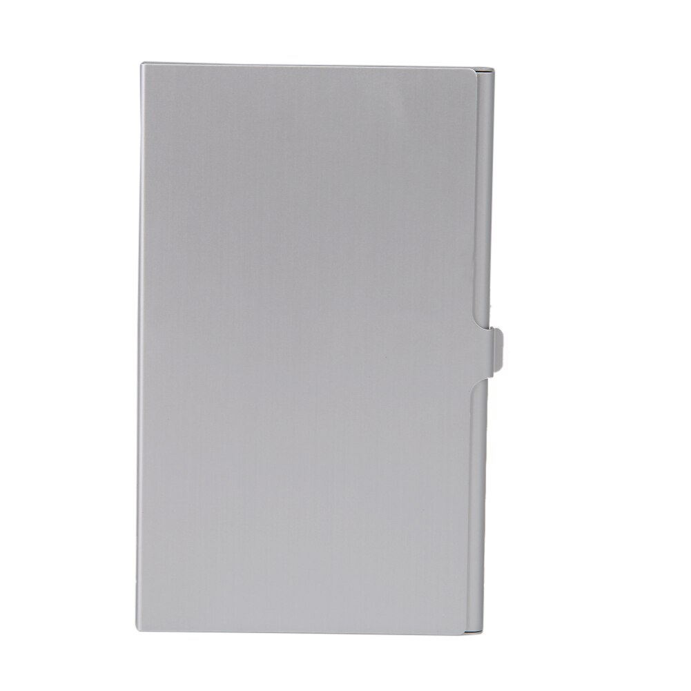 Plata tarjeta de memoria portátil Cajas de almacenamiento aluminio monocapa 1SD + 8TF Micro SD tarjetas Pin caja de almacenamiento