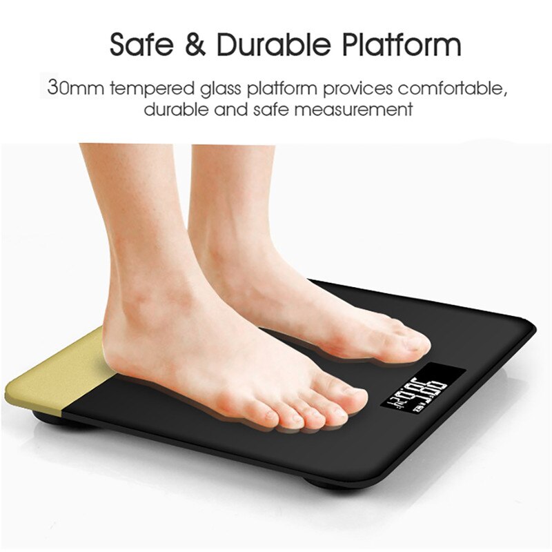 Bathroom Balance Scales Body Fat Electronic LCD Digitial Weight Scales Electronic Scale Intelligent Household Scales Accessories