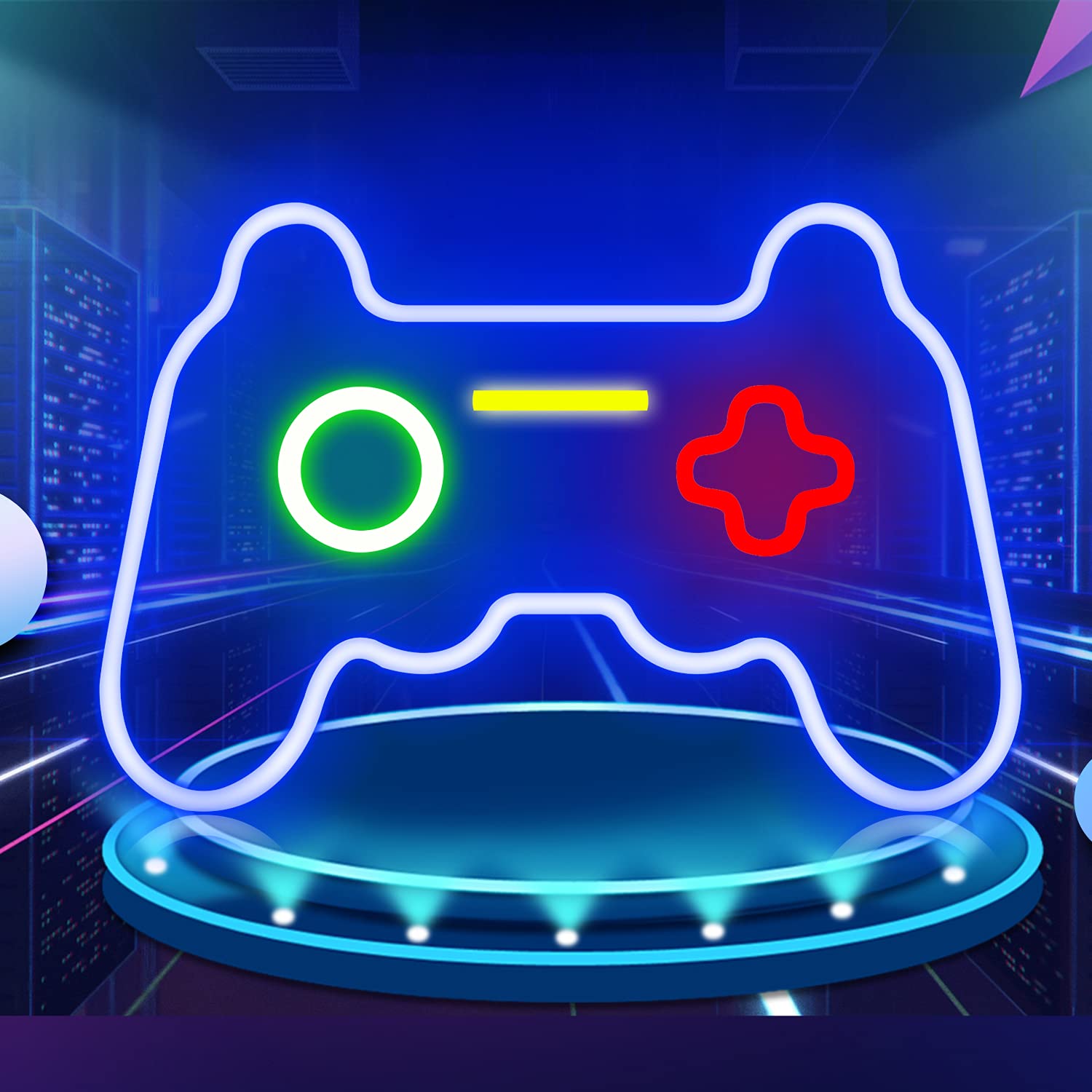 NEUE Neon- Zeichen Gamepad Neon- Licht Playstation Lampe Zauberstab Raum Dekoration Ästhetischen freundlicher Acryl Bord LED Nacht Rohr: Ursprünglich Titel