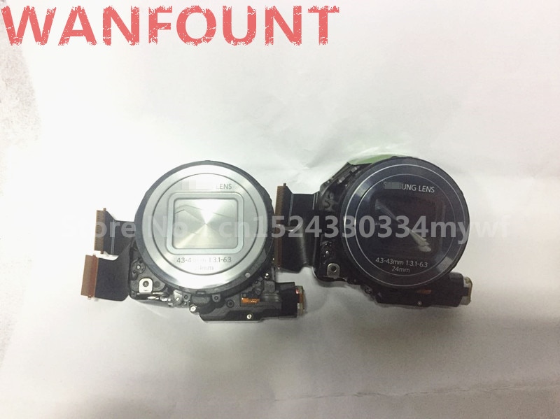100%  zilver/blauwe volledig optische zoomlenzen met ccd-reparatieonderdelen voor de samsung galaxy  s4 zoom sm -c101 sm-c105 c101 c105- camera