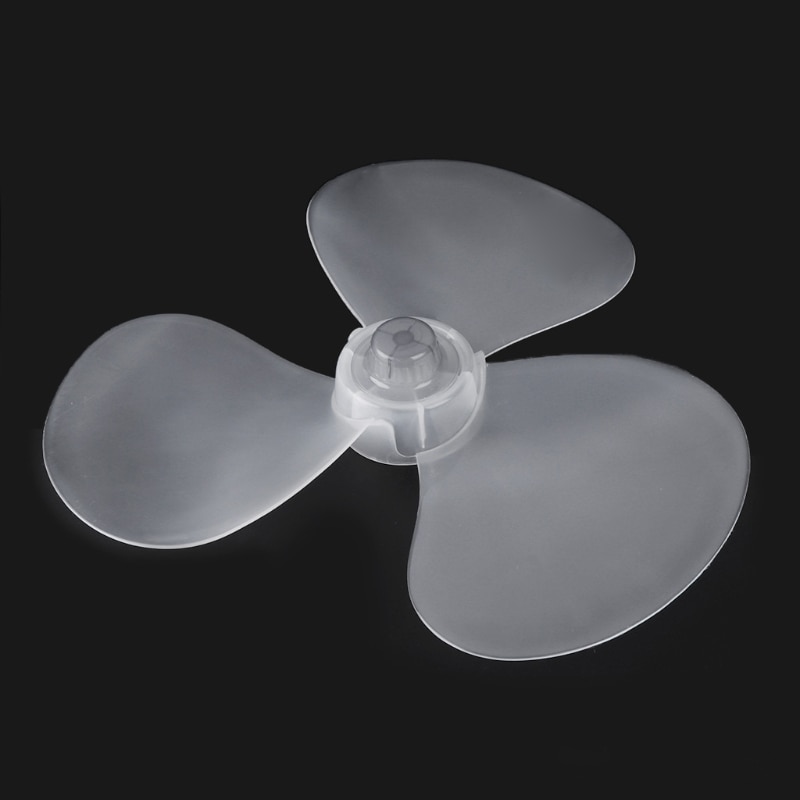 Hoja de ventilador de plástico de gran viento, 3 hojas para Midea y otros ventiladores de 16 pulgadas y 400mm