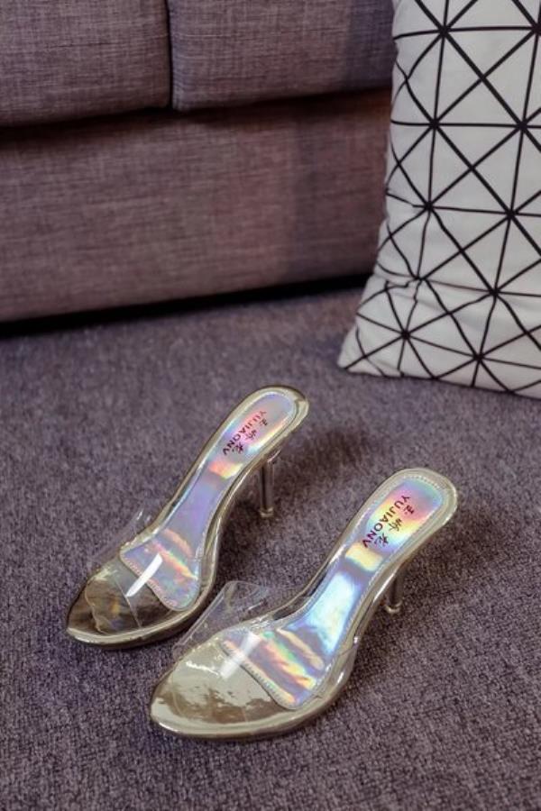 Damesschoenen plastic sandalen sandalen bandjes zomerhakken pak dames beige open teen luxe plateau sandalen: 3 / 36