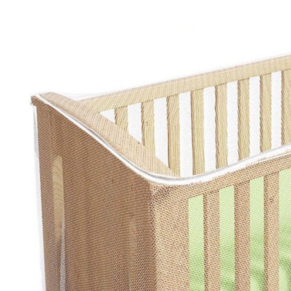 Mosquitera plegable para cuna, banda elástica de malla para insectos, funda de poliéster para cuna de bebé, ropa de cama para el hogar, moscas portátiles de viaje