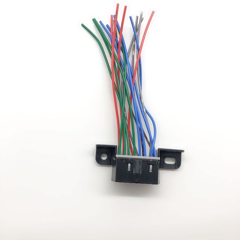 Universal Full Line 16 Pin Core OBD Plug OBD2 16pin Female Adapter To Open End Automotive Computer Detection Connector DIY Cable