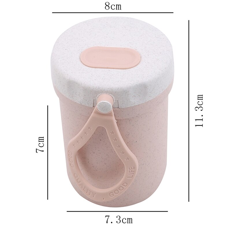 300ml Soup Box Sealed Leakproof Kids Lunchbox Eco-Friendly Round Food Container Meal Prep Bento Box Microwavable Lunch Box