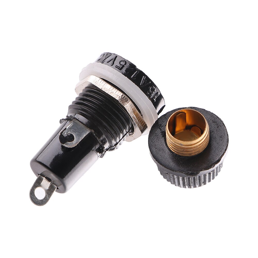 10 Pcs M205 5x20mm Fuses Panel Mount Fuse Holder Electrical Mount Supplies For Radio Auto Stereo