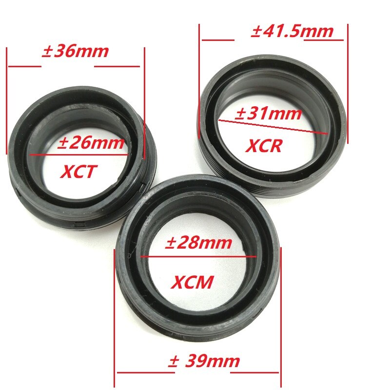 Alkuperäinen suntour xct xcm xcr etuhaarukan tolppa pyyhkijän pölytiiviste kumitiivisteisen rengas xcr 32mm xcm 30mm xct 28mm etuhaarukan pöly rengas