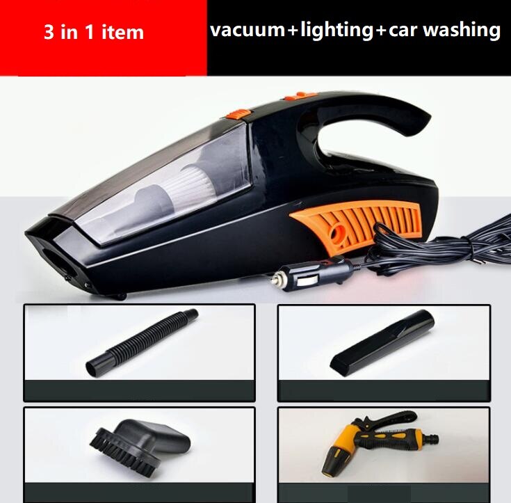 Multi function wireless vehicle vacuum cleaner 4 in 1 home dual purpose car washing vacuum cleaner: 3 in 1 item